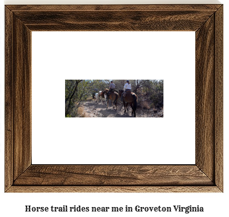 horse trail rides near me in Groveton, Virginia